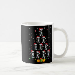 Frauen Boston Terrier Weihnachtsmann Hut Xmas Lich Kaffeetasse