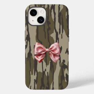 Frauen Bottomland Camouflage Niedlich Pink Ribbon Case-Mate iPhone 14 Hülle