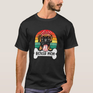 Frauen Boxer Mama Hunde Mama T-Shirt