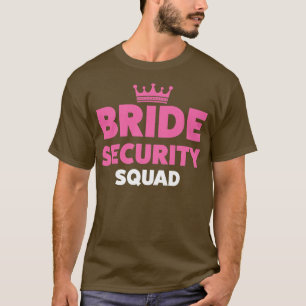 Frauen Bride Sicherheitskommandos T-Shirt