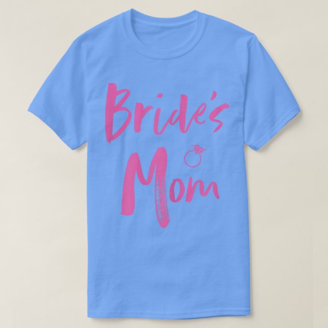 Frauen Brides Mama Rosa Brautparty T-Shirt (Design vorne)