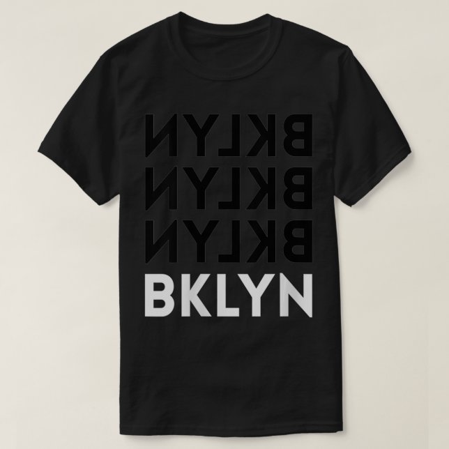 Frauen Brooklyn Geschenke (Three BlackOne White) B T-Shirt (Design vorne)