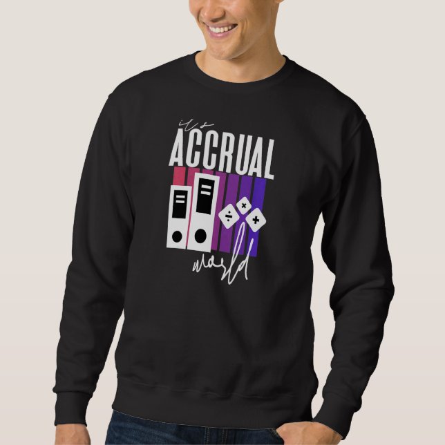 Frauen Buchhalter Coole Buchhaltung Sweatshirt (Vorderseite)