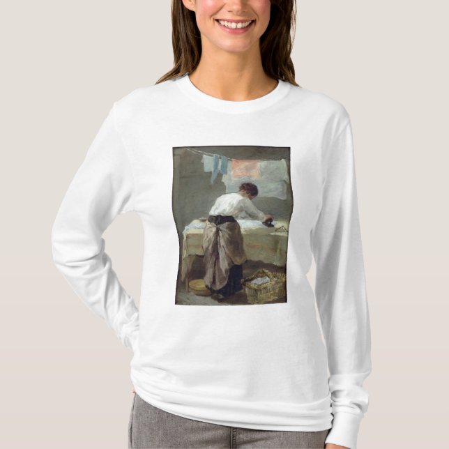 Frauen-Bügeln T-Shirt (Vorderseite)