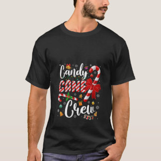 Frauen Candy Cane Crew Candy Liebhaber passende Gr T-Shirt