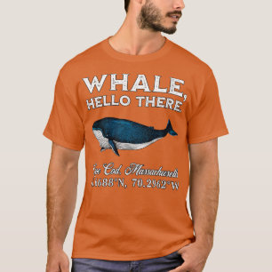 Frauen Cape Cod Massachusets Whale Hallo gibt Coo T-Shirt