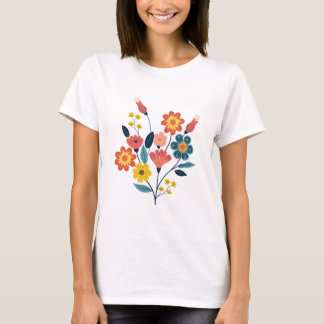 Frauen Casual Short Sleeve T-Shirt – Weiche Baumwo