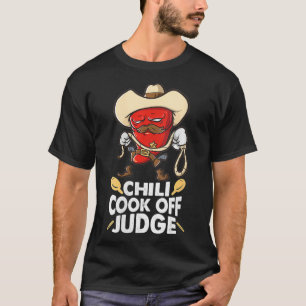 Frauen Chili-Koch-Wettbewerb Richter Kochanleitung T-Shirt