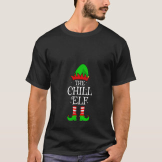 Frauen Chill Elf Weihnachten passende Familie Elf T-Shirt