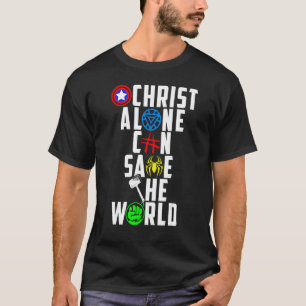 Frauen Christlich Jesus Christus kann die Welt Ger T-Shirt