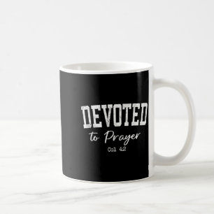 Frauen christliche Shirts dem Gebet gewidmet Bibel Kaffeetasse