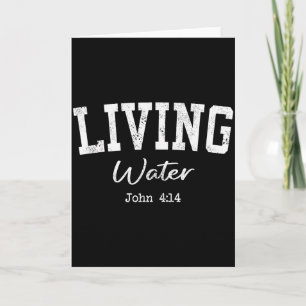 Frauen christliche Shirts Lebendiges Wasser Bibel  Karte