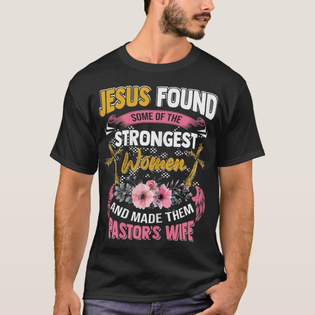 Frauen Christliche Wertschätzung Pastor's Ehefrau  T-Shirt (Vorderseite)