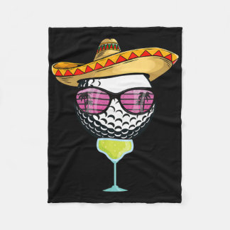 Frauen Cinco De Mayo Golfball Mit Sombrero Margar Fleecedecke