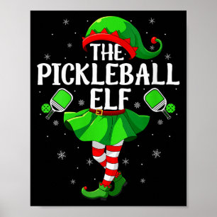 Frauen Ckleball Elf Weihnachten Mädchen Frauen Elf Poster