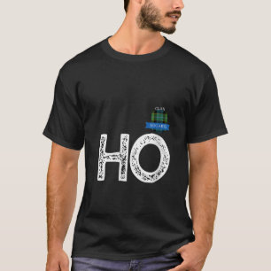 Frauen Clan Hogarth H und O Familie passendes V-Au T-Shirt
