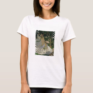 Frauen Claude Monets   im Garten T-Shirt