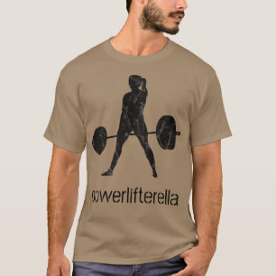 Frauen Cool DeadliftDay Powerlift Retro Gym T-Shirt