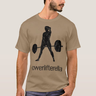 Frauen Cool DeadliftDay Powerlift Retro Gym Workou T-Shirt