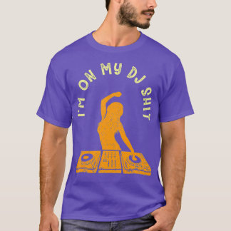 Frauen Cool Deejay Image Disk Jockey Meme Mixer T-Shirt
