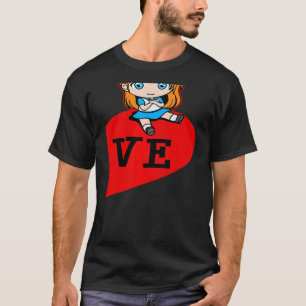 Frauen Coole Erklärung Valentinstag-Partnerschaft T-Shirt