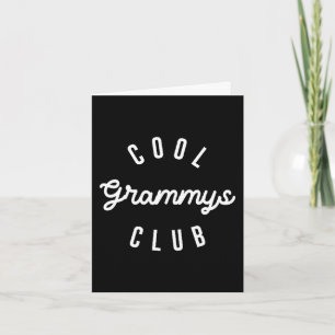 Frauen coole Grammys Club lustige Nana Oma Mutter Karte