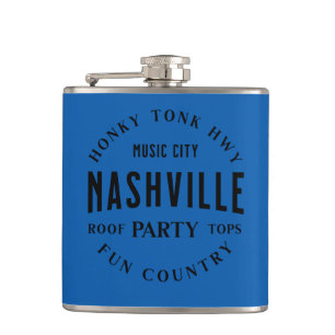 Frauen-Country Western Whiskey-Flasche mit Vinyl-U Flachmann