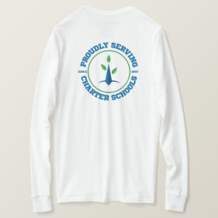 Frauen, CSP-Logo + Compass auf der Rückseite T-Shirt