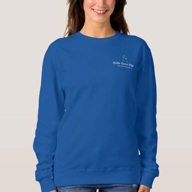 Frauen: CSP verbessert das Leben der Schüler Sweatshirt (Vorderseite)