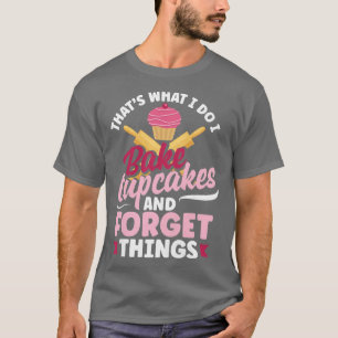 Frauen Cupcake Basteln Funny Bake Lover T-Shirt