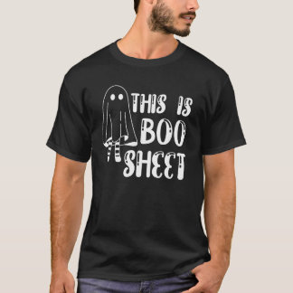 Frauen, das ist Boo Sheet Niedlich Ghost Halloween T-Shirt
