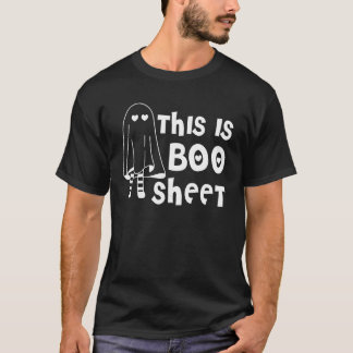 Frauen, das ist Boo Sheet Niedlich Ghost Halloween T-Shirt