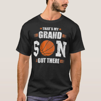 Frauen, das ist mein Großvater da draußen Basketba T-Shirt