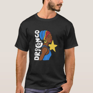 Frauen Demokratische Republik Kongo Afrikanisches  T-Shirt