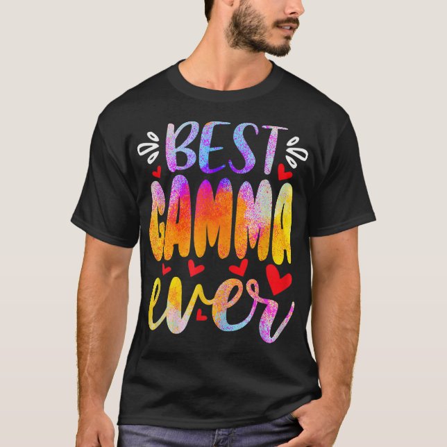 Frauen der beste Gamma je Muttertag  T-Shirt (Vorderseite)