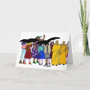 Frauen der Welt - 7 Karte