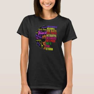 Frauen Dezember Mädchen sie spielt und betet sie i T-Shirt