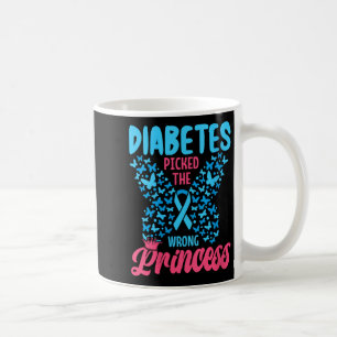 Frauen Diabetes entführte die falsche Prinzessin V Kaffeetasse