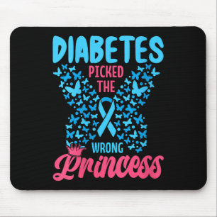 Frauen Diabetes entführte die falsche Prinzessin V Mousepad