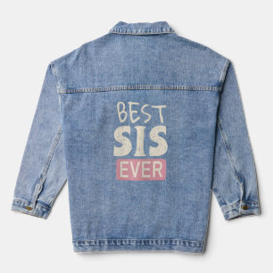 Frauen, die am besten Sis je haben, Jeansjacke