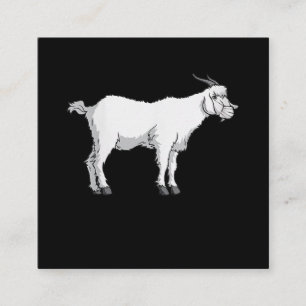 Frauen, die an einer medizinischen Gesichtshaut le Quadratische Visitenkarte