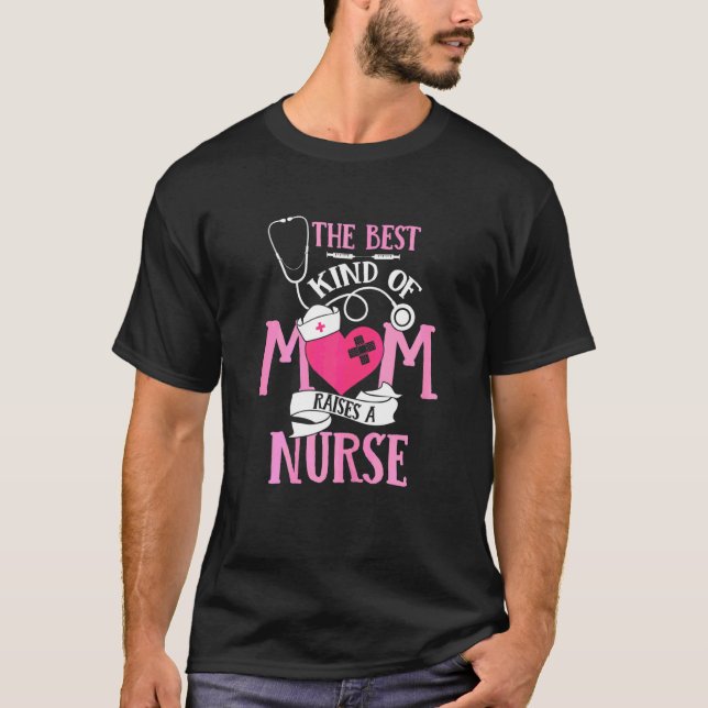 Frauen Die beste Mama bringt den Nurse-Funny auf d T-Shirt (Vorderseite)