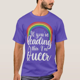 Frauen, die das lesen, sind Que lesbische LGBT T-Shirt