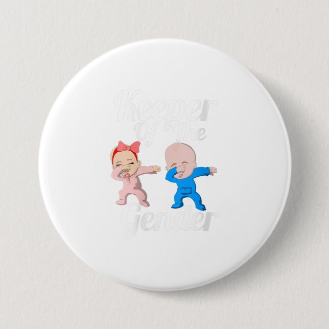 Frauen, die den Niedlichen Gender-Bericht beibehal Button (Vorderseite)