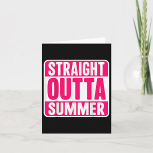 Frauen, die den Sommer direkt hinter sich lassen, Karte