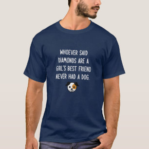 Frauen, die Diamanten als beste Freundin für Mädch T-Shirt