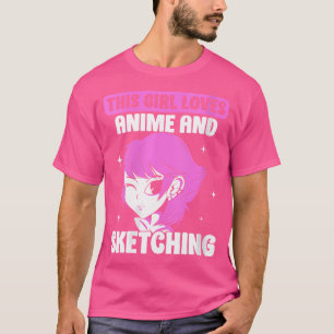 Frauen, die diese Lieben anime und Skizzen von Lov T-Shirt