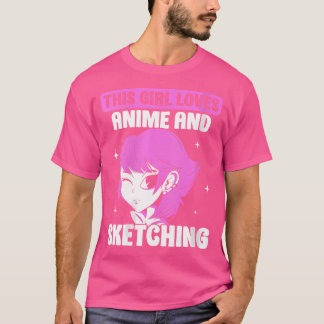 Frauen, die diese Lieben anime und Skizzen von Lov T-Shirt