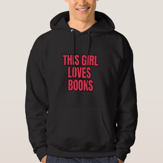 Frauen, die diese Lieben lesen Hoodie (Vorderseite)