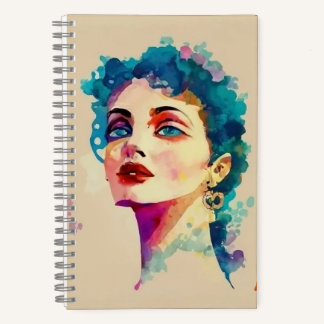 Frauen, die durch das Objektiv schauen...Spiral-No Notizbuch